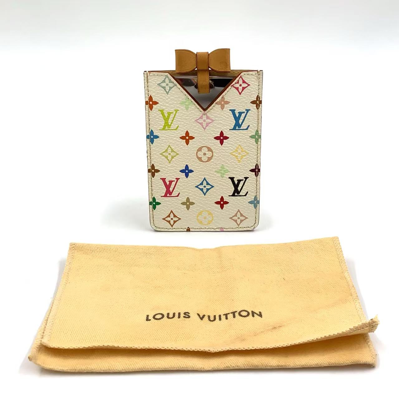 LOUIS VUITTON ETUI COMPACT MIRROR MURAKAMI MULTICOLOUR
