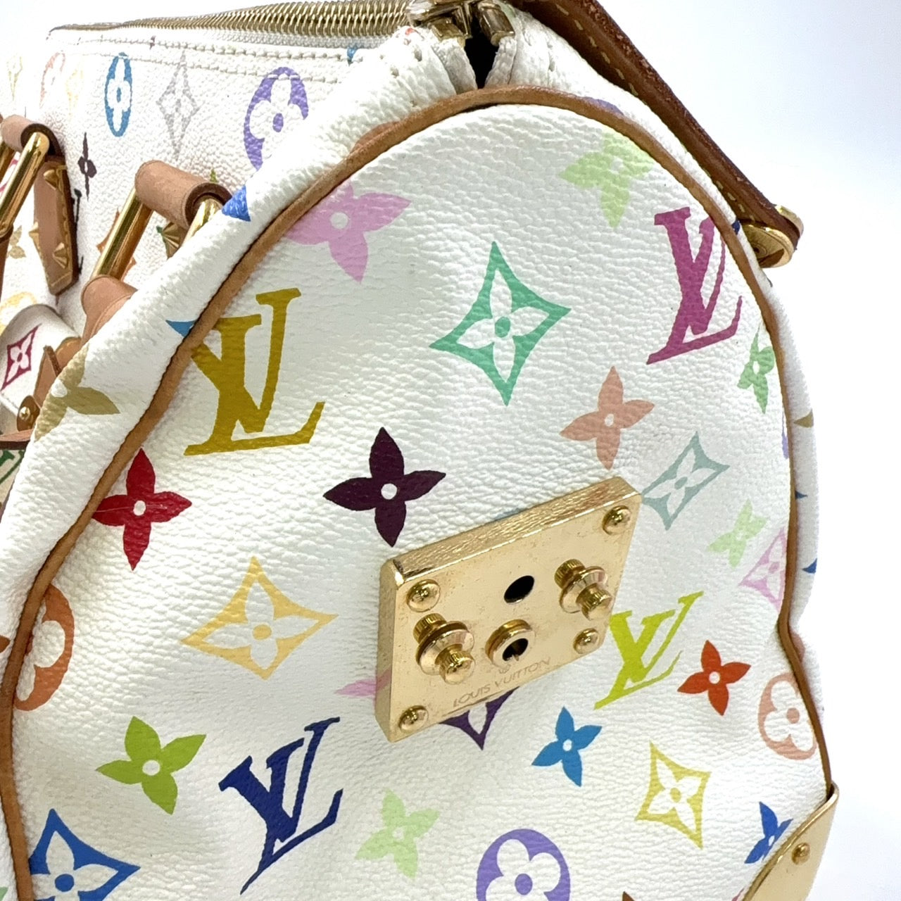 SPEEDY 30 MULTICOLOR MURAKAMI HANDBAG GOLD HARDWARE