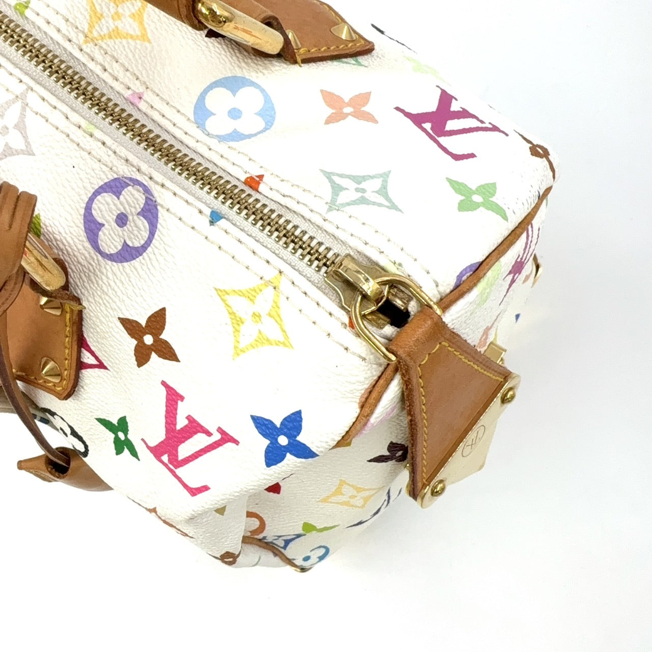 SPEEDY 30 MULTICOLOR MURAKAMI HANDBAG GOLD HARDWARE