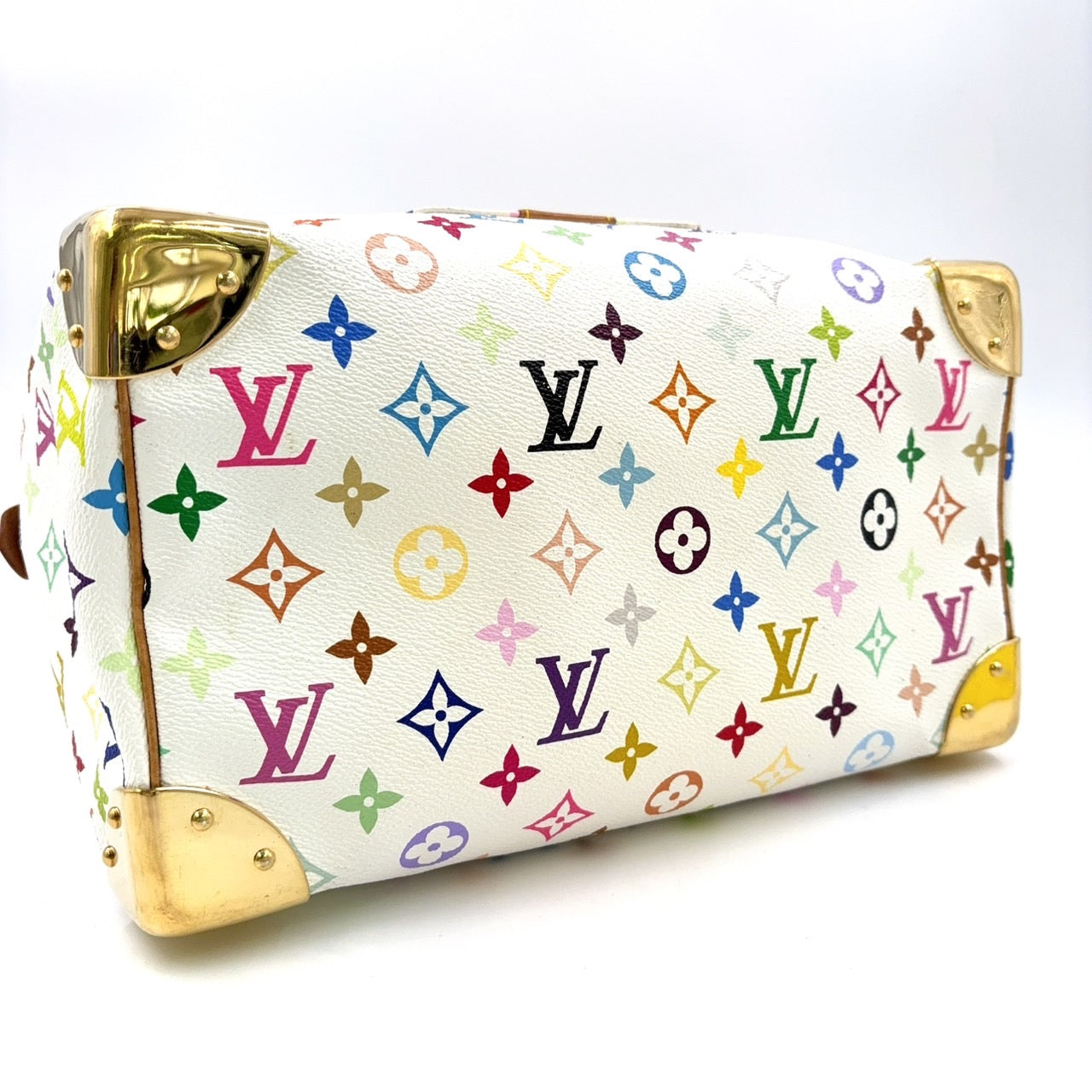 SPEEDY 30 MULTICOLOR MURAKAMI HANDBAG GOLD HARDWARE