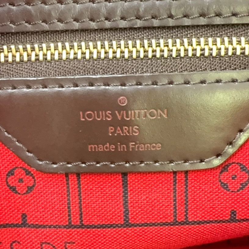LOUIS VUITTON DAMIER EBENE NEVERFULL