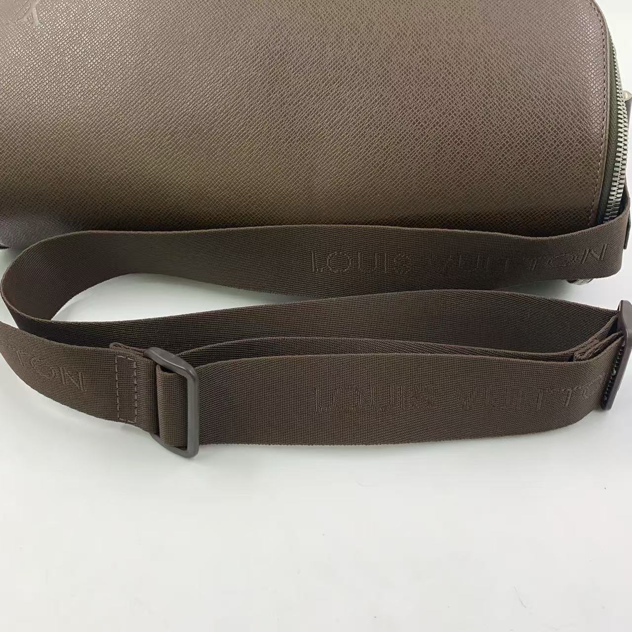 LOUIS VUITTON TAIMYR TAIGA GRIZZLY BEAR SHOULDER BAG