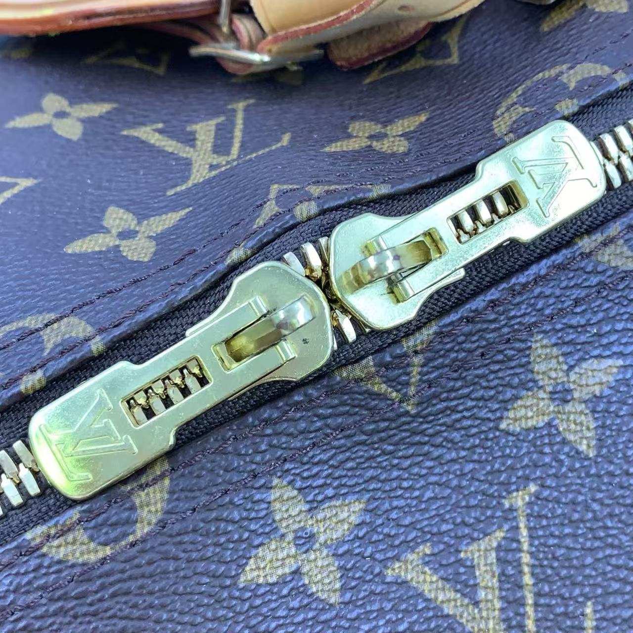 LOUIS VUITTON KEEPALL 55 MONOGRAM WITH SHOULDER STRAP