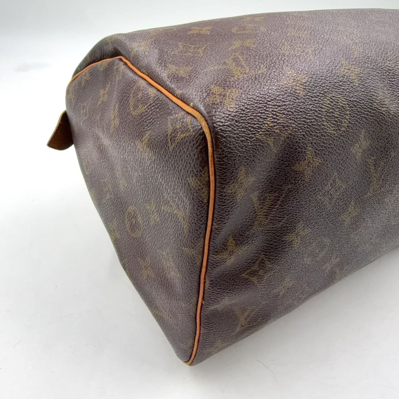LOUIS VUITTON SPEEDY 30 BROWN MONOGRAM LEATHER