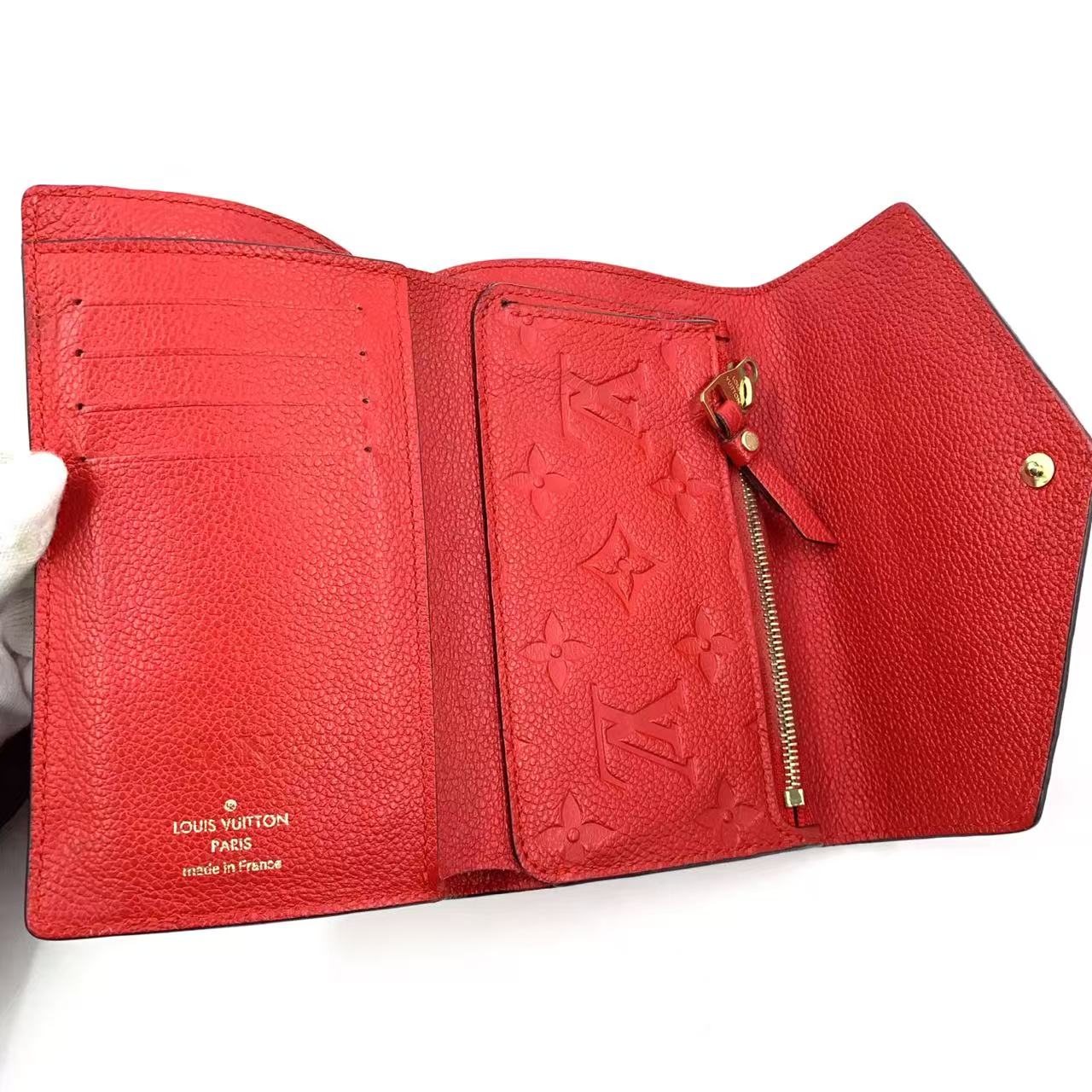 LOUIS VUITTON MONOGRAM EMPREINTE VICTORINE WALLET