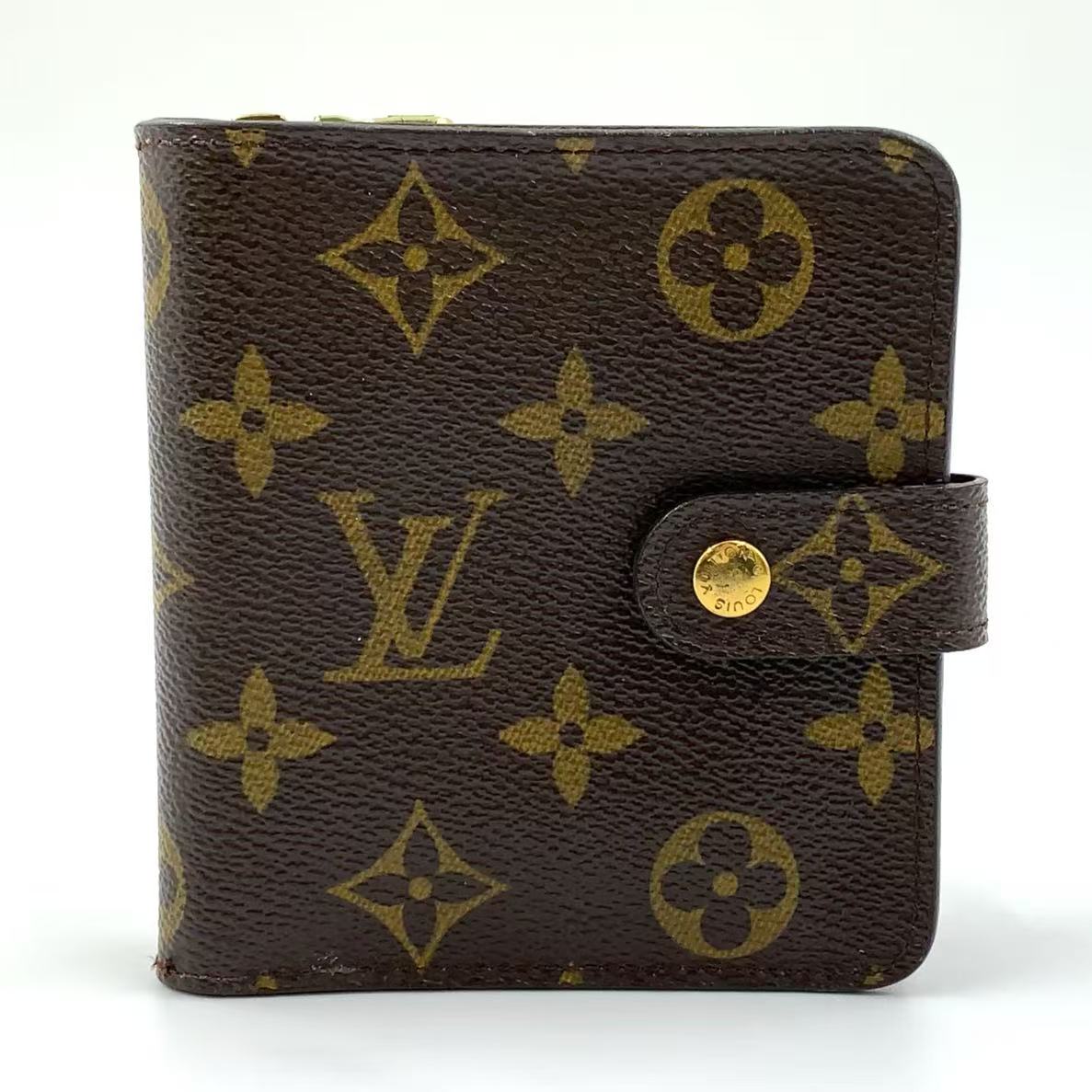 LOUIS VUITTON COMPACT MONOGRAM BIFOLD WALLET
