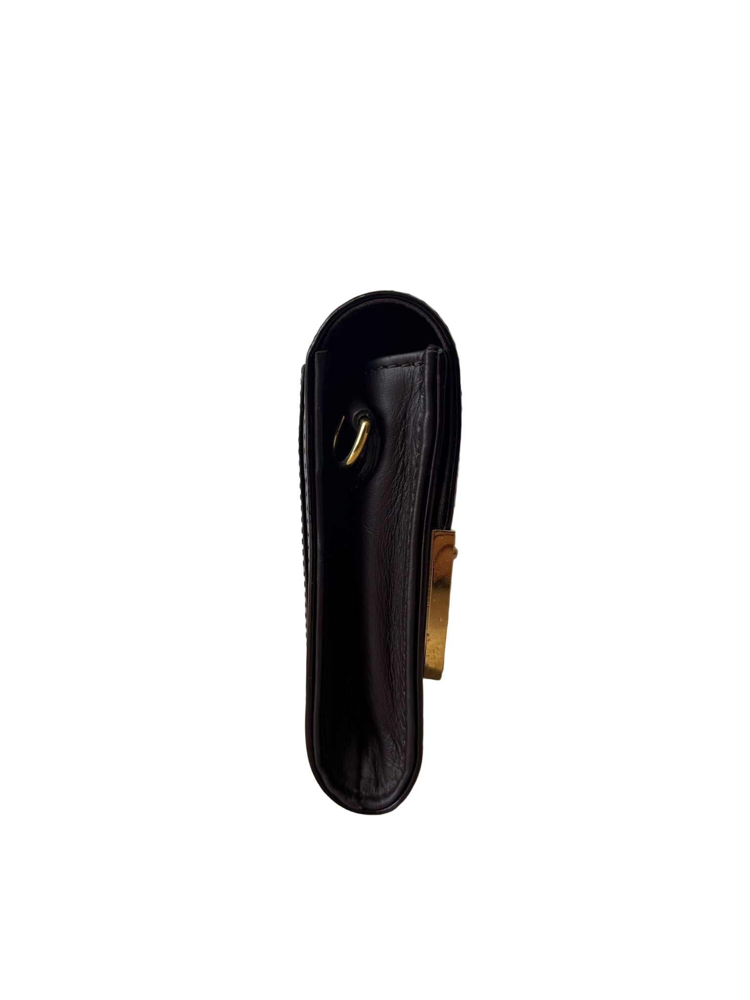 LOUIS VUITTON VERNIS ROSSMOREAMARANTE CLUTCH SHOULDER BAG
