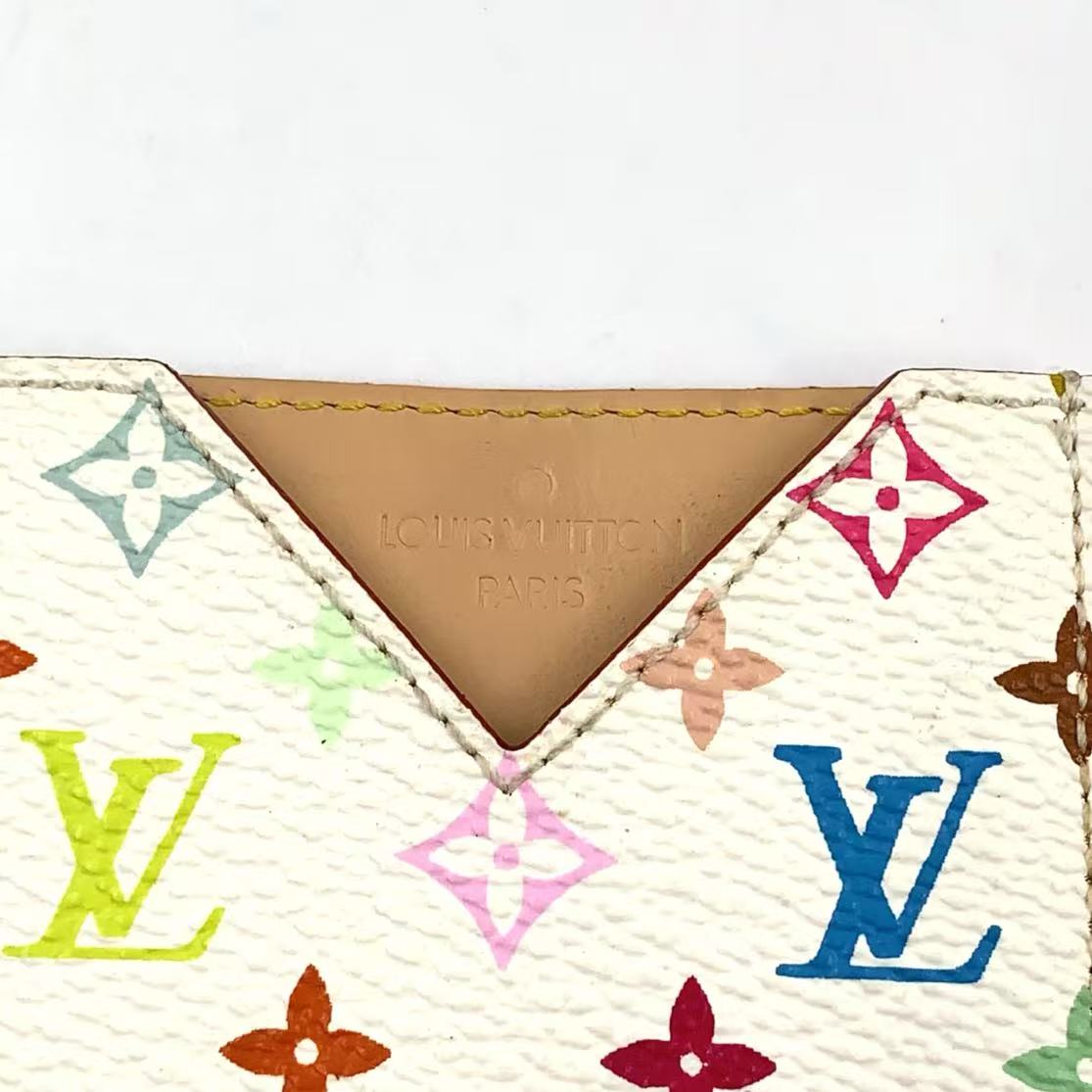 LOUIS VUITTON ミラー＆ミラーケース ホワイト・マルチカラー LOUIS VUITTON ETUI COMPACT MIRROR MURAKAMI MULTICOLOUR