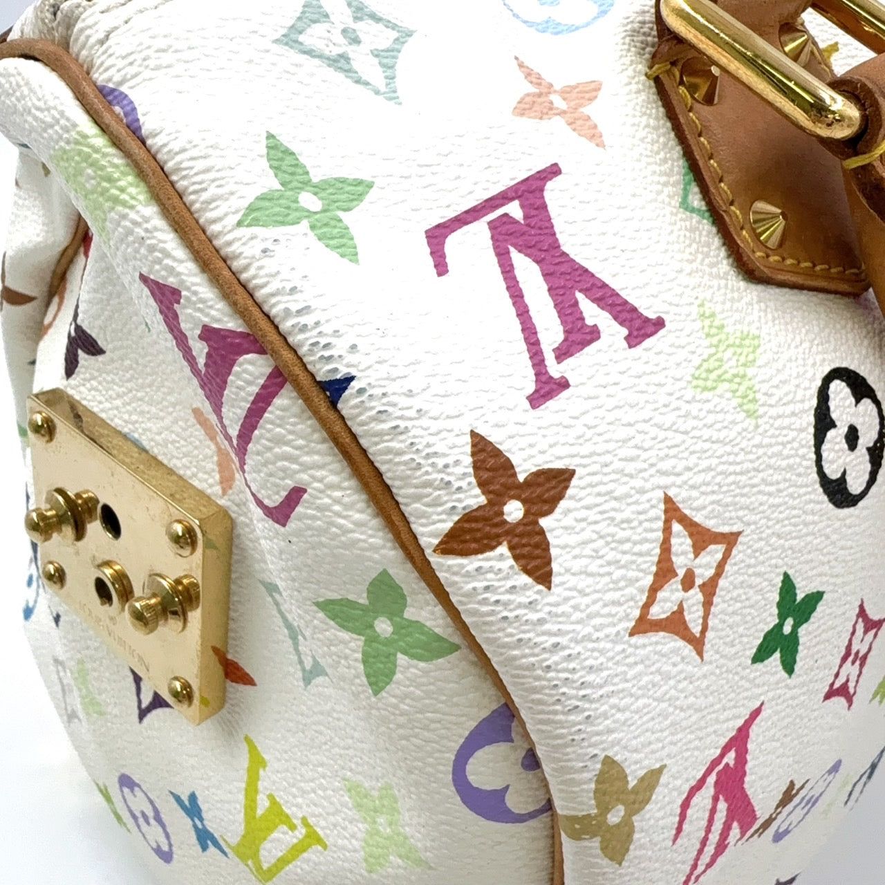 SPEEDY 30 MULTICOLOR MURAKAMI HANDBAG GOLD HARDWARE