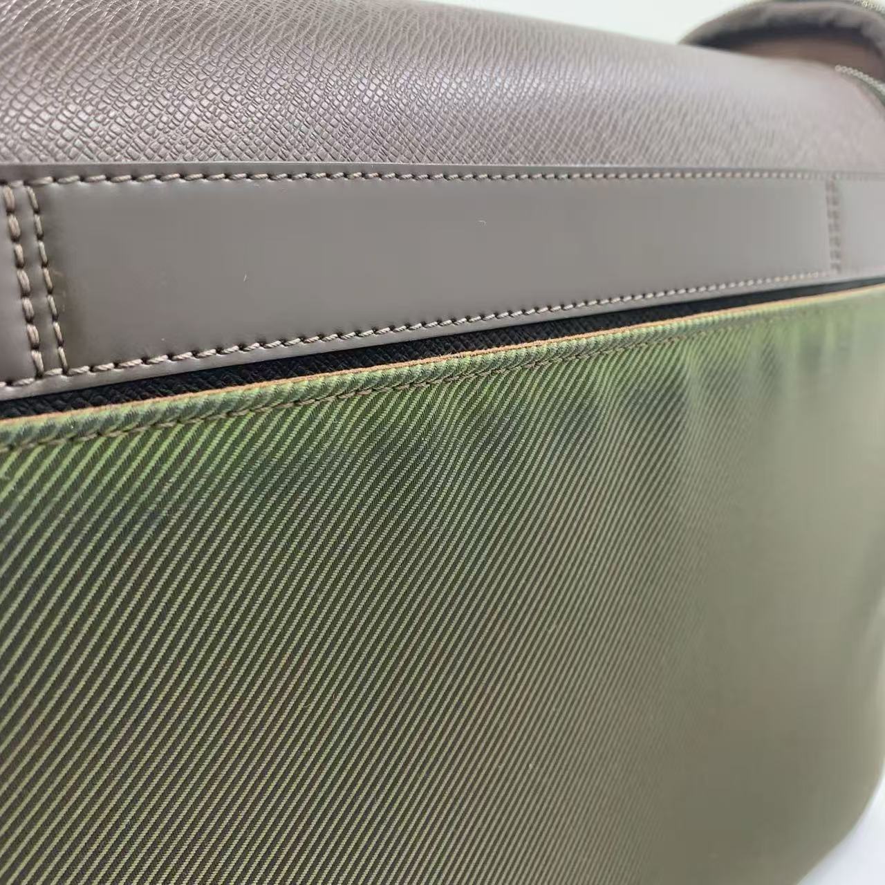 LOUIS VUITTON TAIMYR TAIGA GRIZZLY BEAR SHOULDER BAG