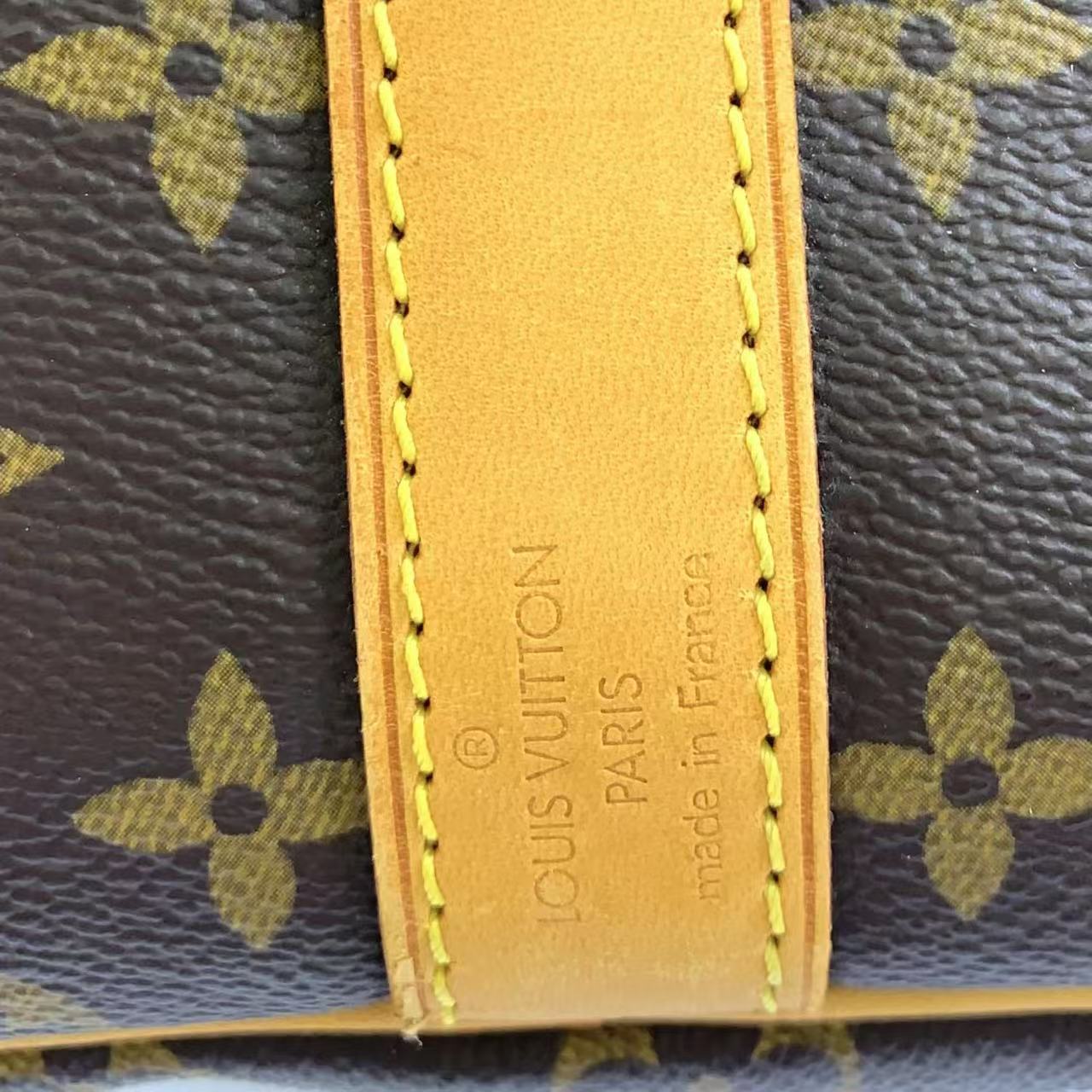 LOUIS VUITTON KEEPALL 55 MONOGRAM WITH SHOULDER STRAP