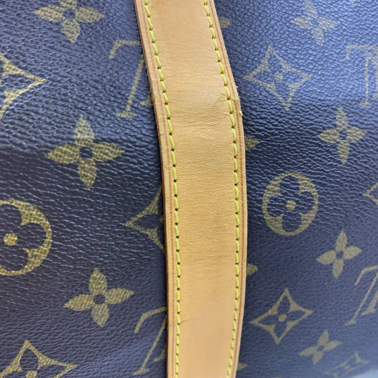 LOUIS VUITTON KEEPALL 55 MONOGRAM WITH SHOULDER STRAP