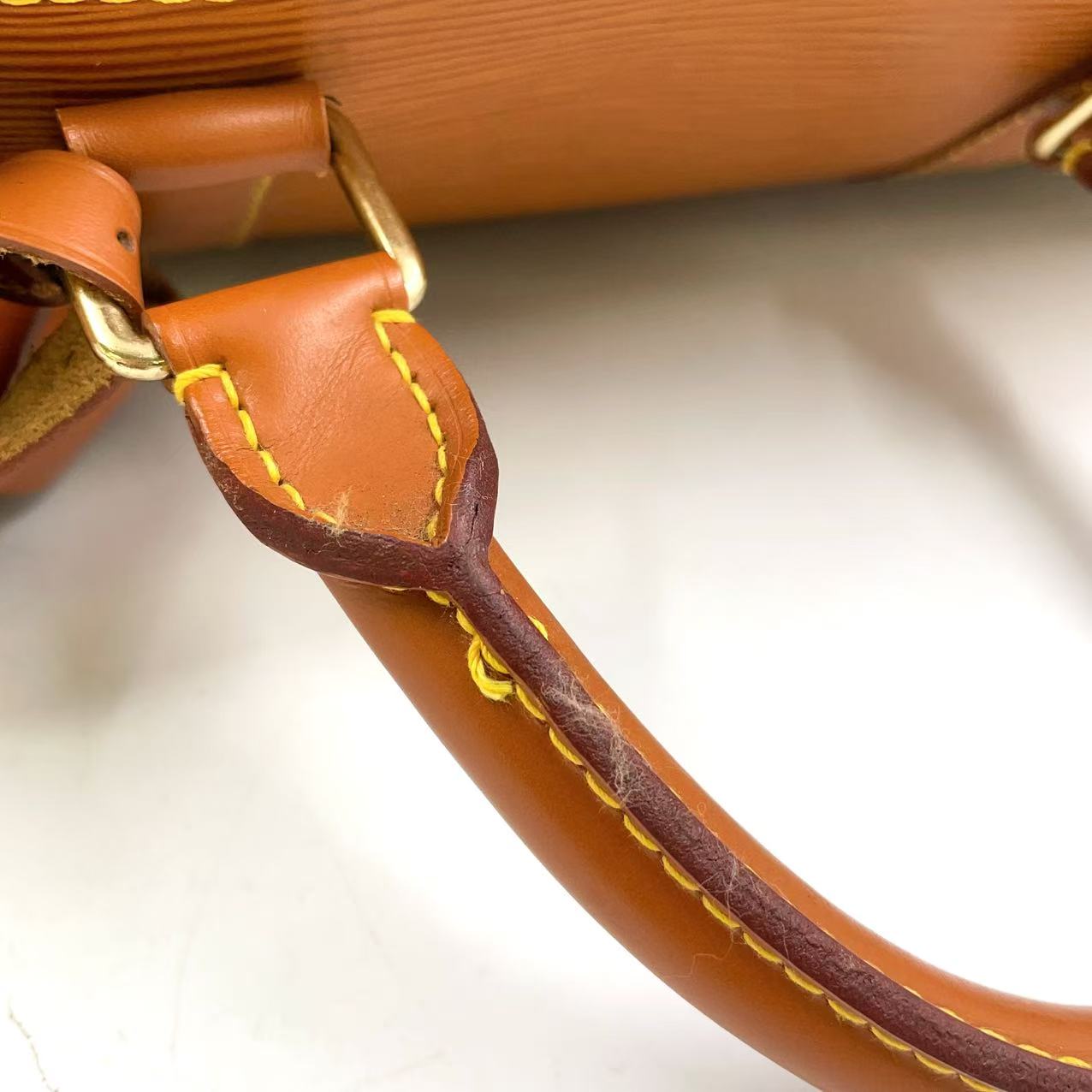 LOUIS VUITTON EPI BROWN 50 KEEPALL BOSTON BAG