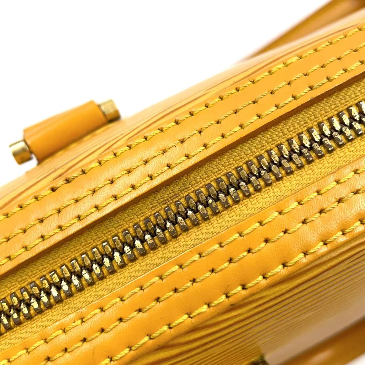 LOUIS VUITTON JASMIN TASSI YELLOW EPI LEATHER