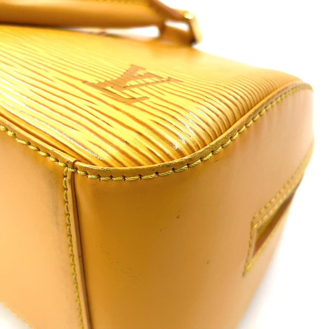 LOUIS VUITTON JASMIN TASSI YELLOW EPI LEATHER
