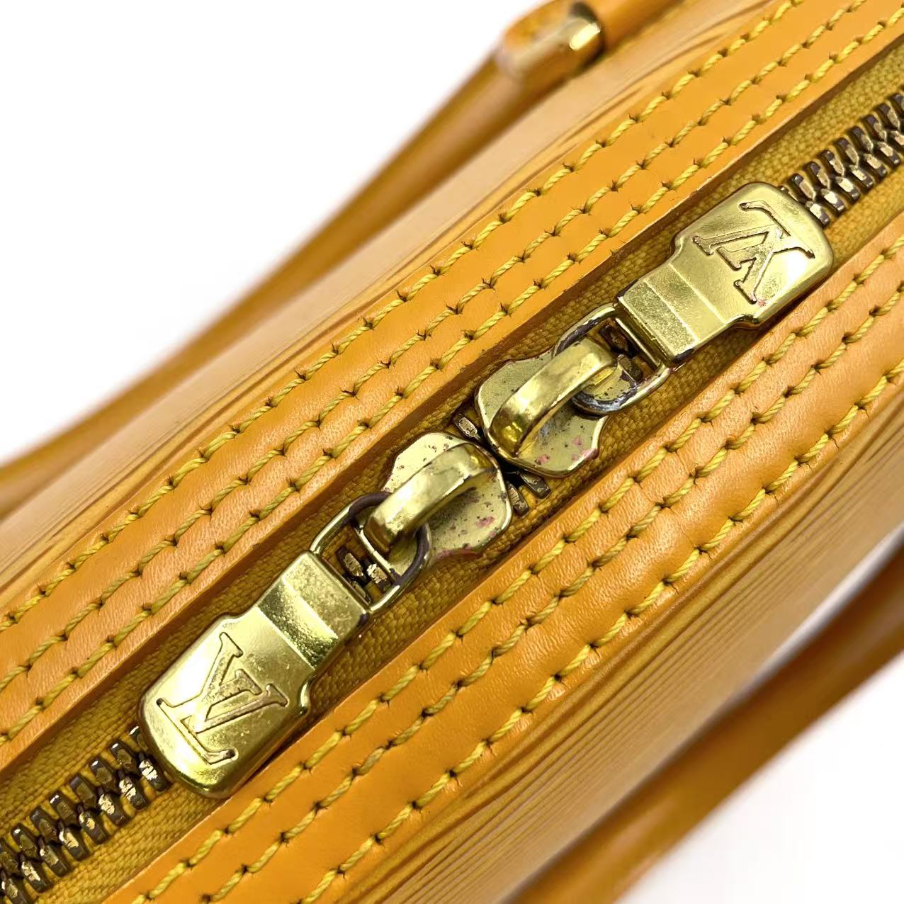 LOUIS VUITTON JASMIN TASSI YELLOW EPI LEATHER