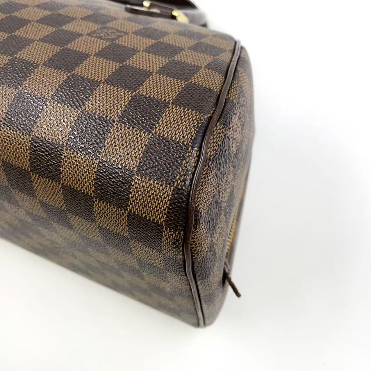 LOUIS VUITTON RIVERA MM DAMIER EBENE HANDBAG
