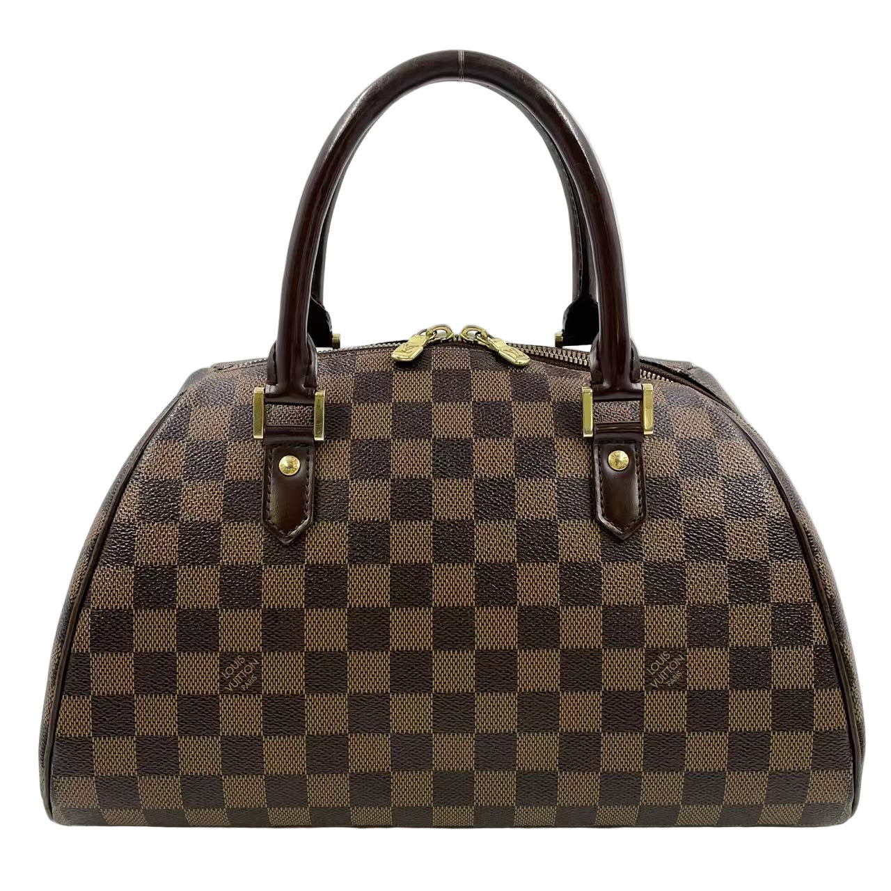 LOUIS VUITTON RIVERA MM DAMIER EBENE HANDBAG