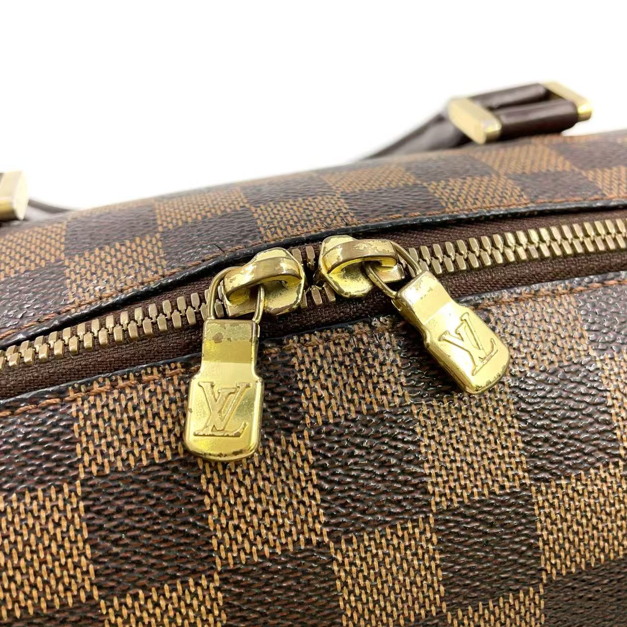 LOUIS VUITTON RIVERA MM DAMIER EBENE HANDBAG