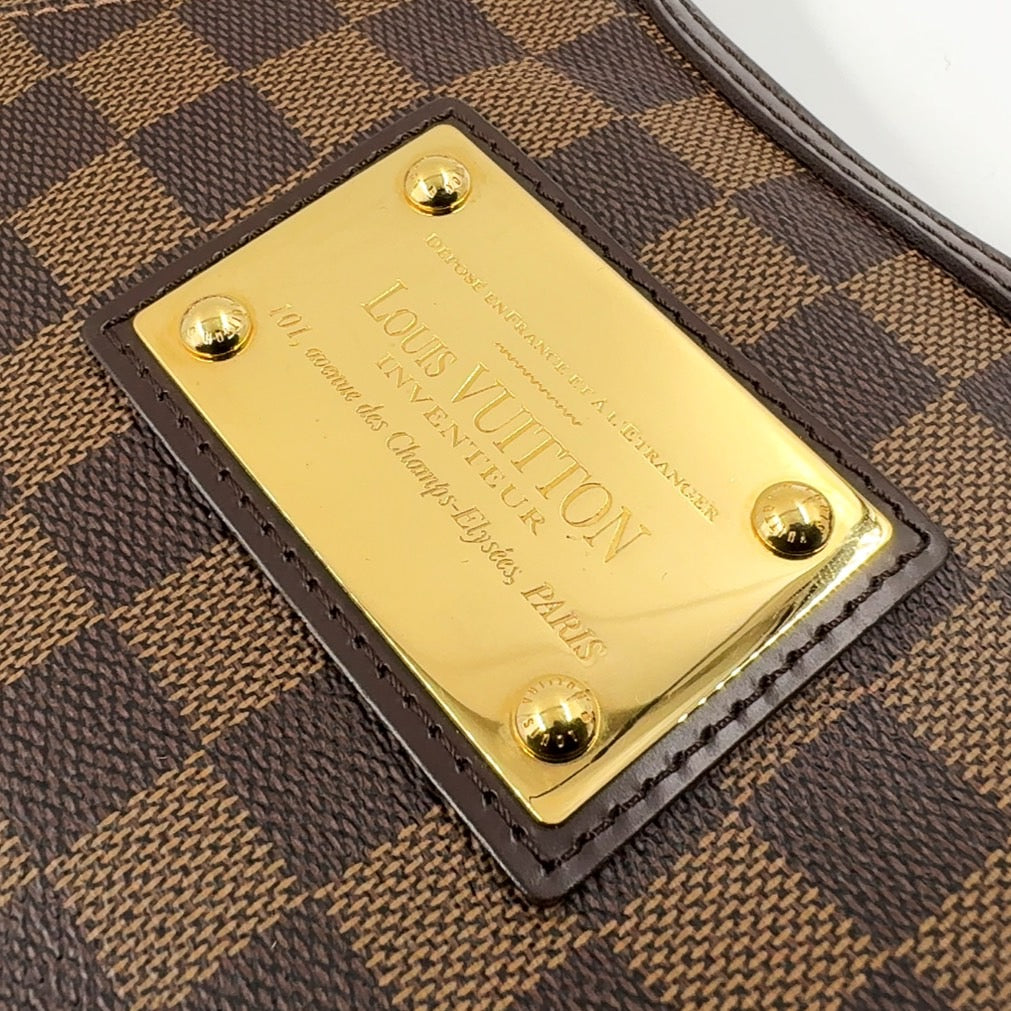 LOUIS VUITTON THAMES PM DAMIER EBENE SHOULDER BAG