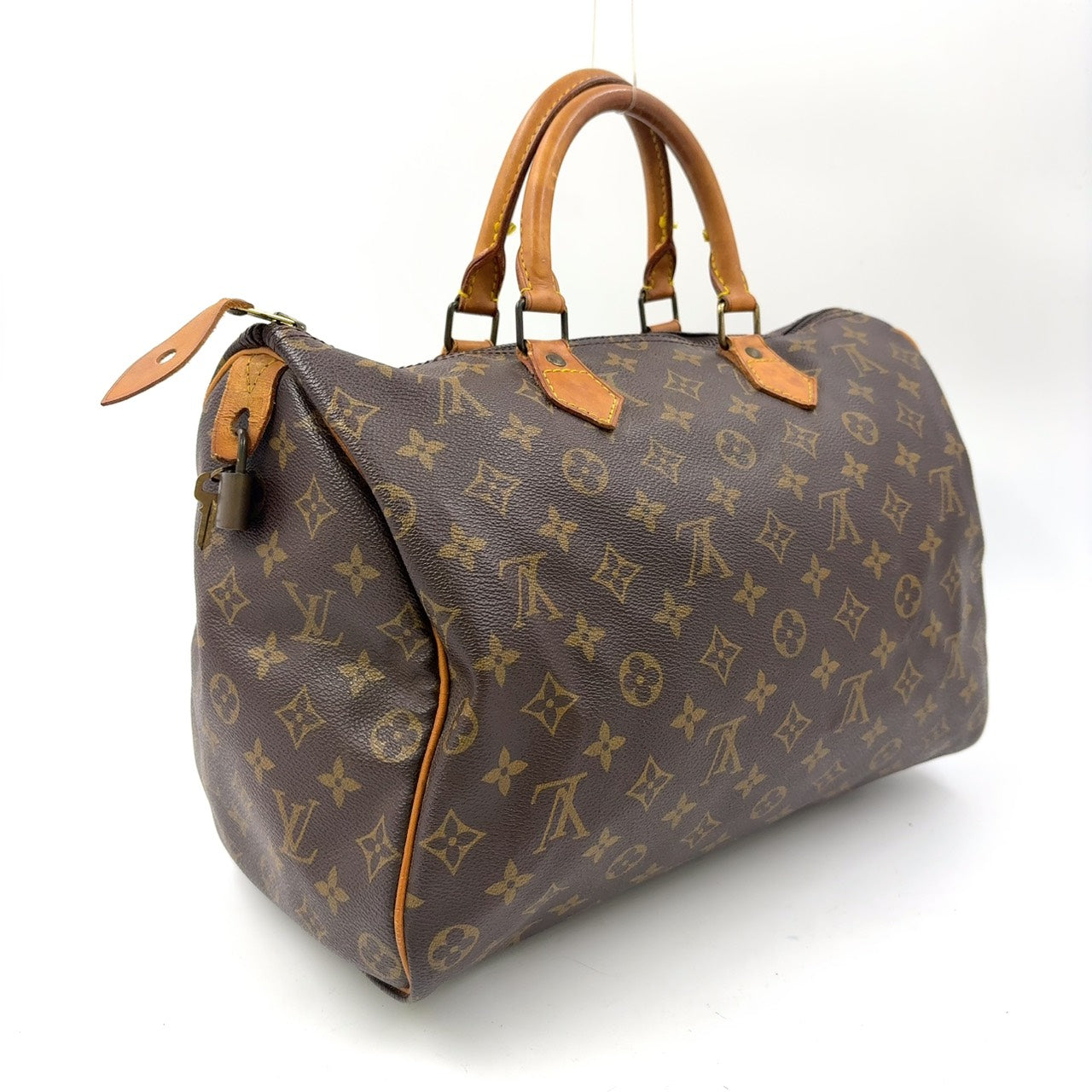LOUIS VUITTON SPEEDY 35 BROWN MONOGRAM