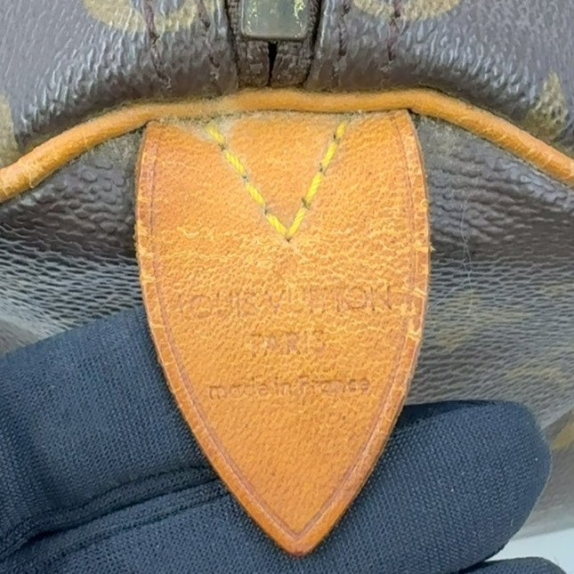 LOUIS VUITTON SPEEDY 35 BROWN MONOGRAM