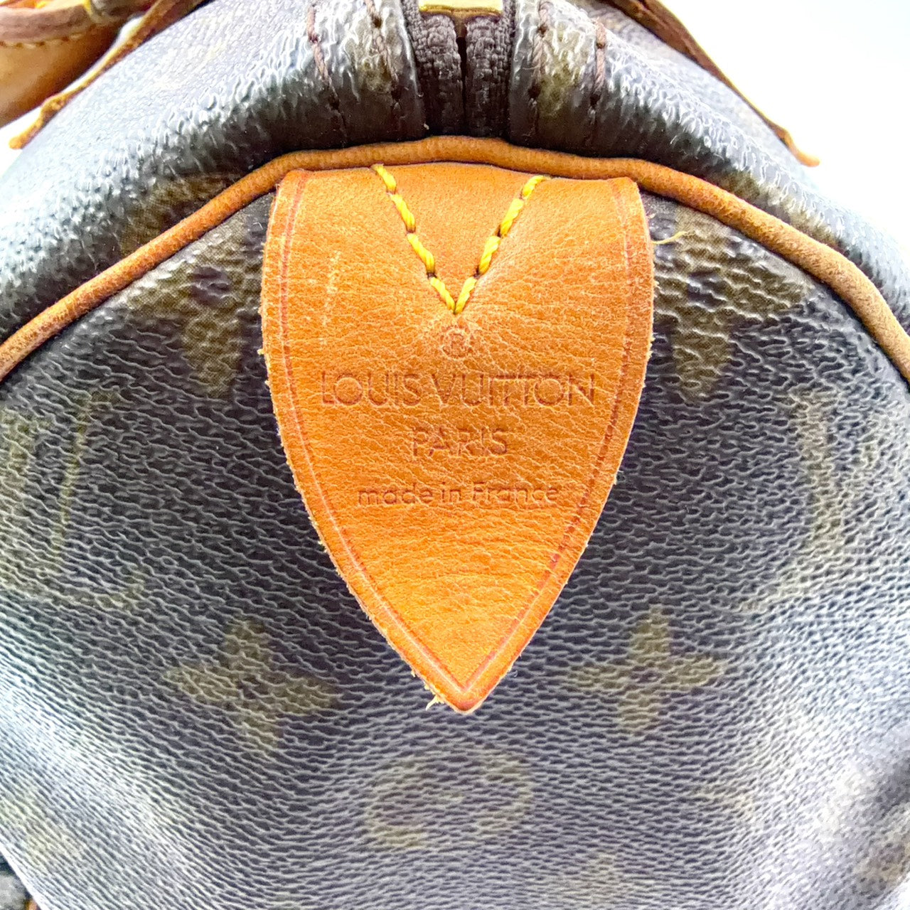 LOUIS VUITTON SPEEDY 30 BROWN MONOGRAM LEATHER