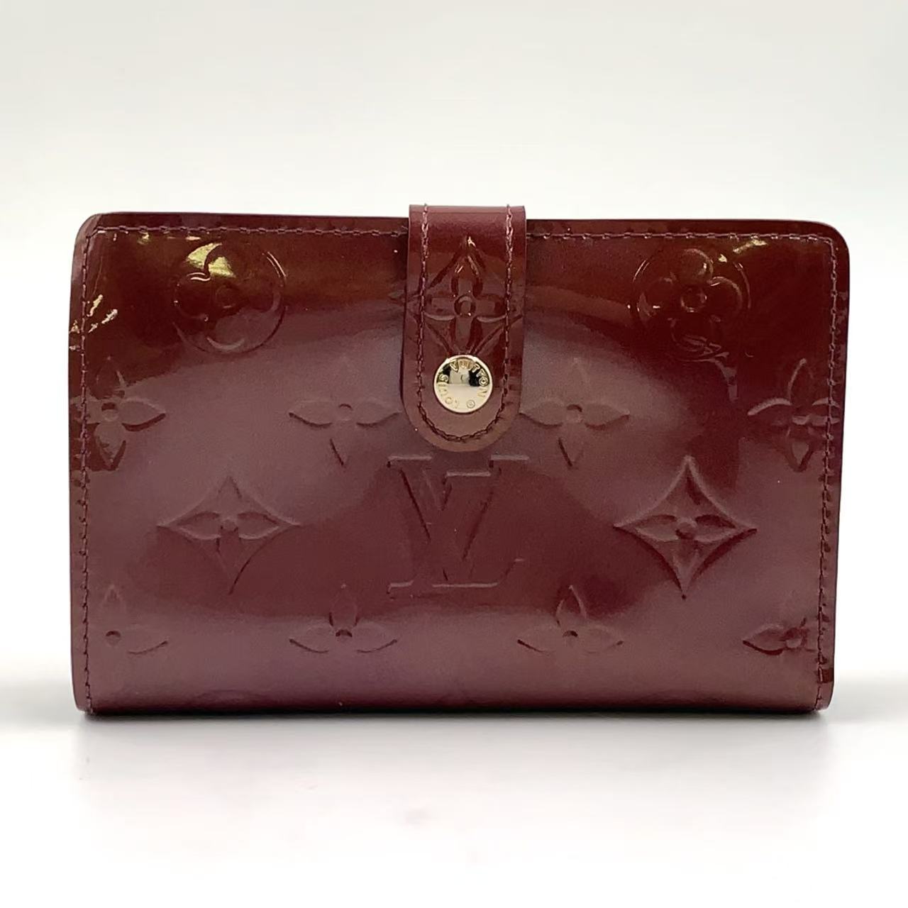 LOUIS VUITTON MONOGRAM VERNIS FRENCH PURSE WALLET