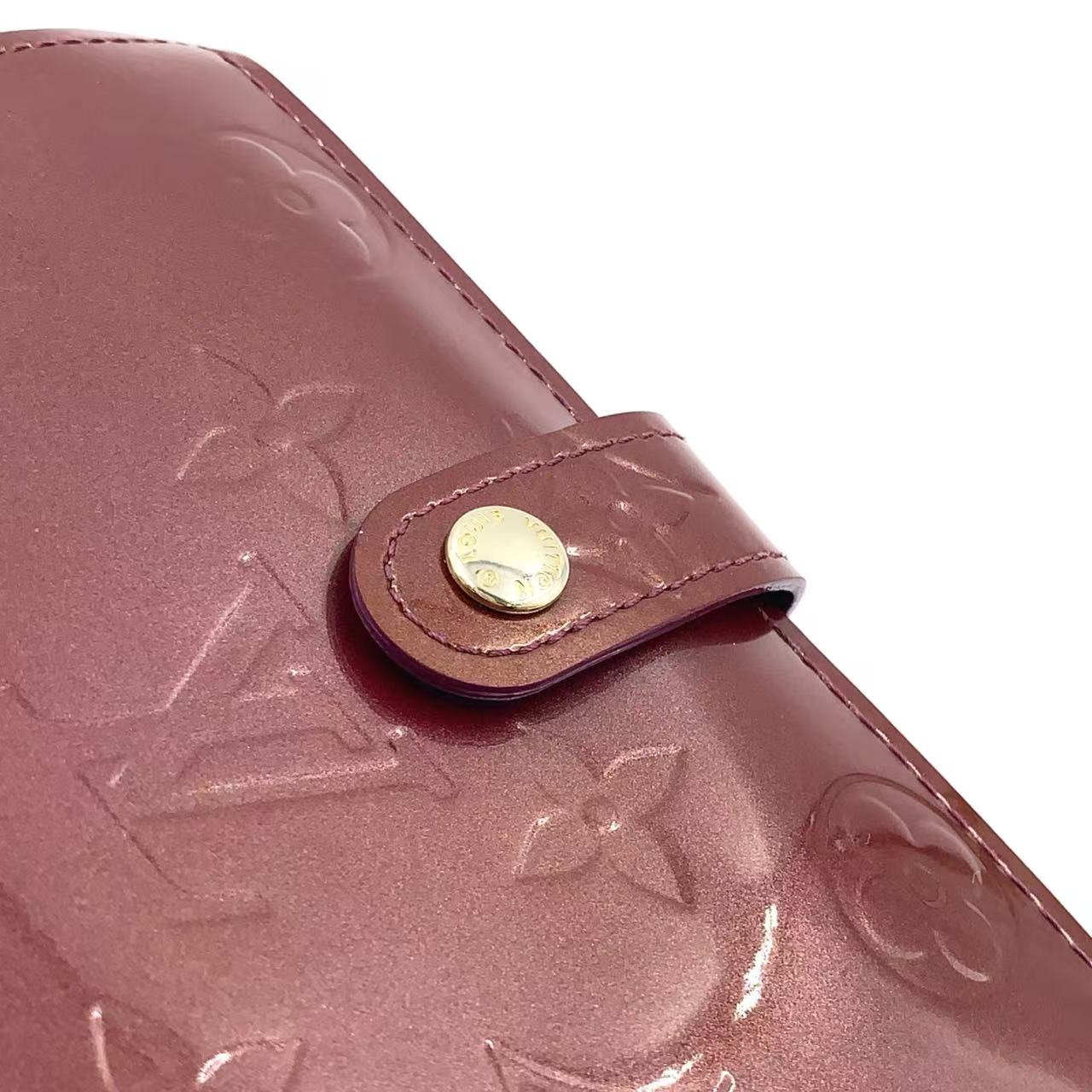 LOUIS VUITTON MONOGRAM VERNIS FRENCH PURSE WALLET