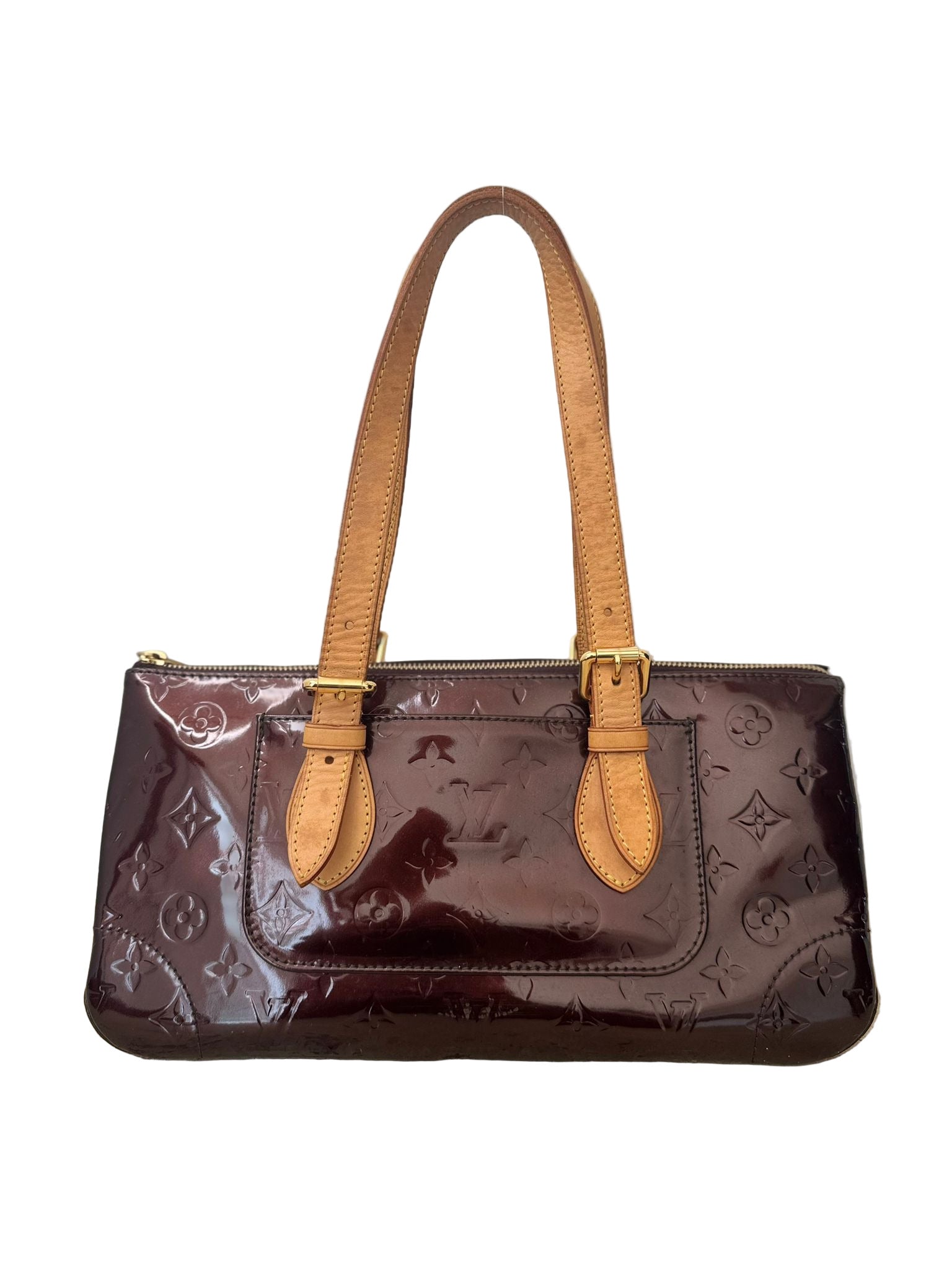 LOUIS VUITTON ROSEWOOD VERNIS AMARANTE BAG