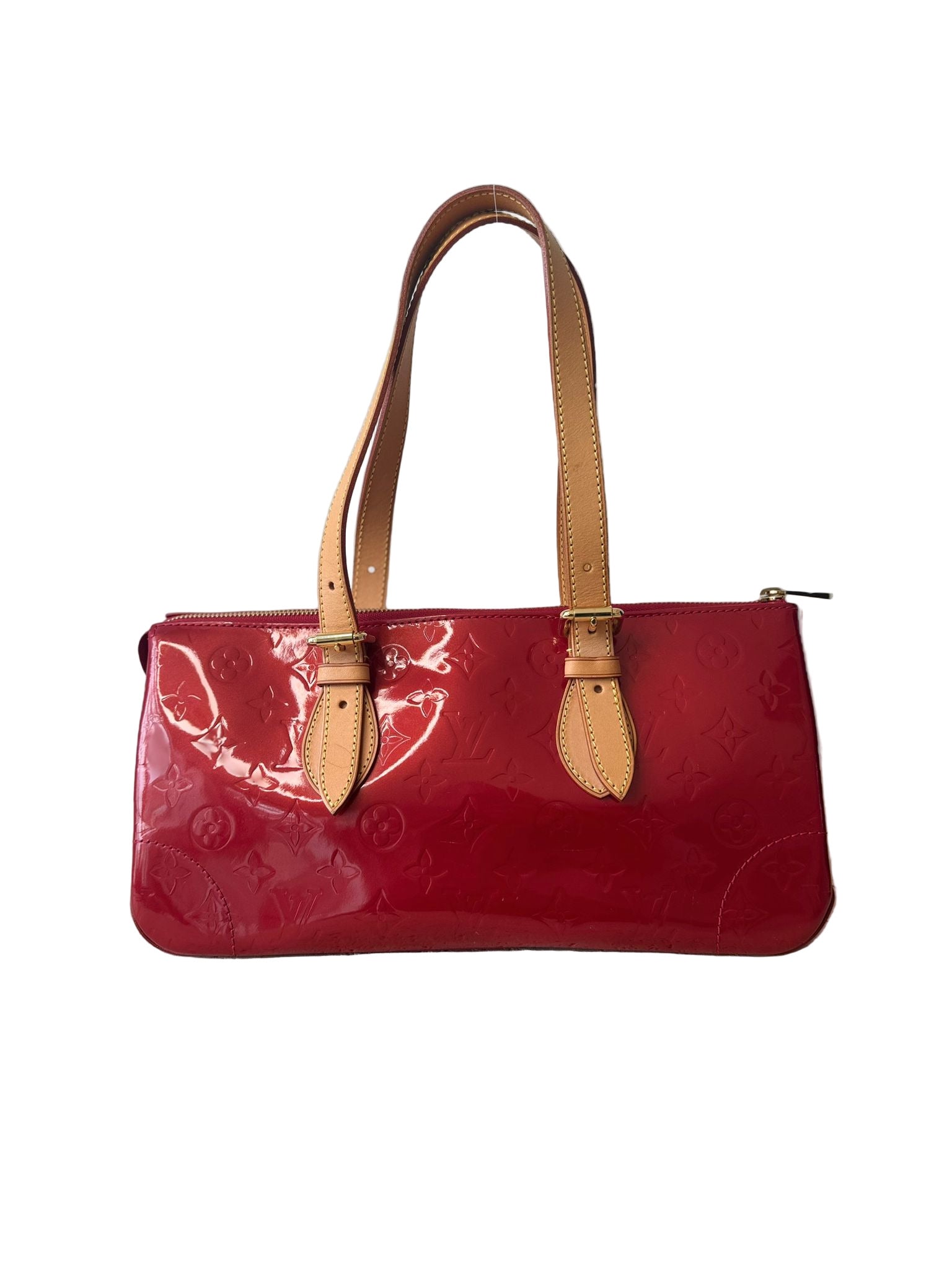 LOUIS VUITTON ROSEWOOD VERNIS RED AVENUE BAG