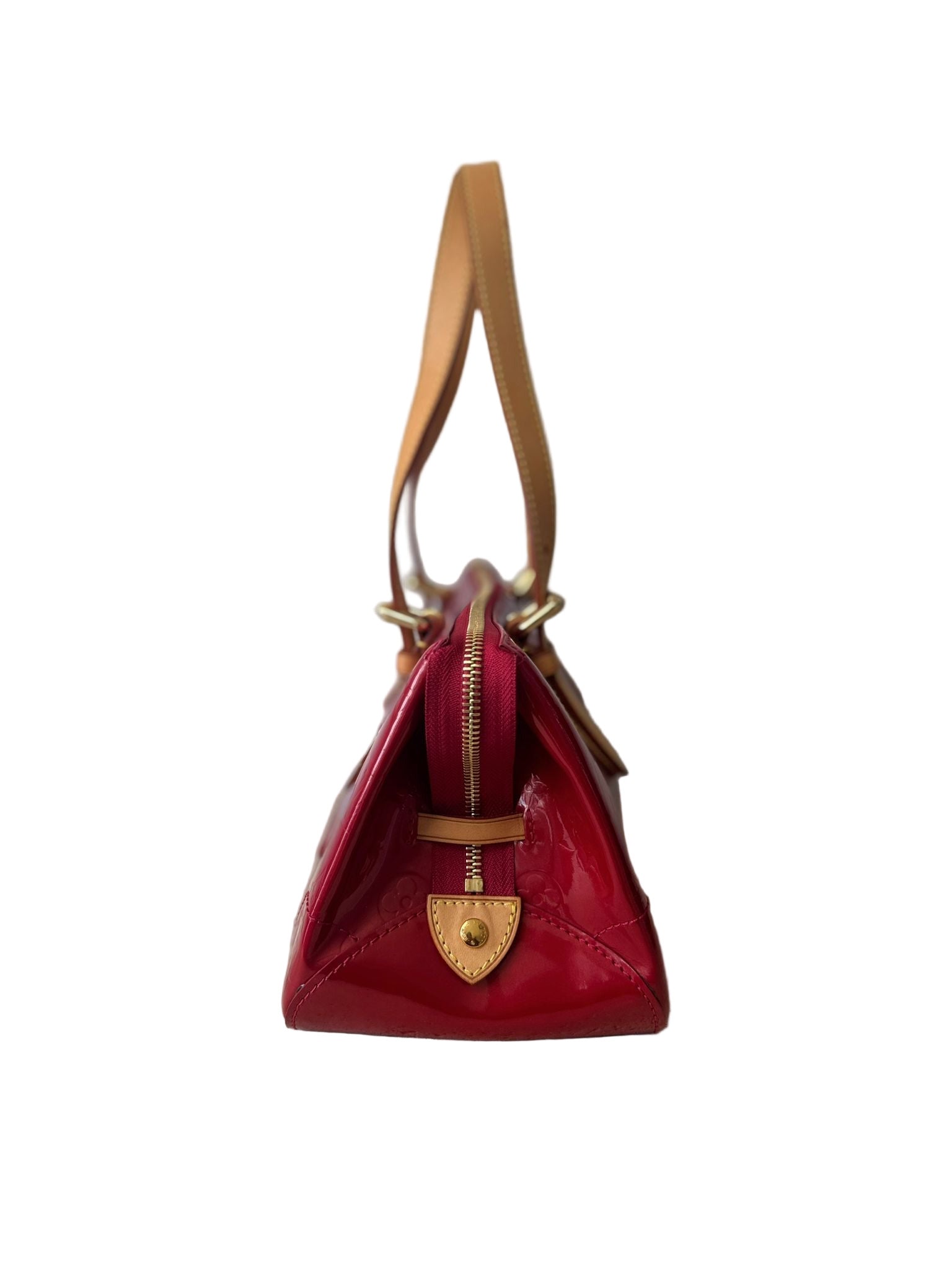 LOUIS VUITTON ROSEWOOD VERNIS RED AVENUE BAG